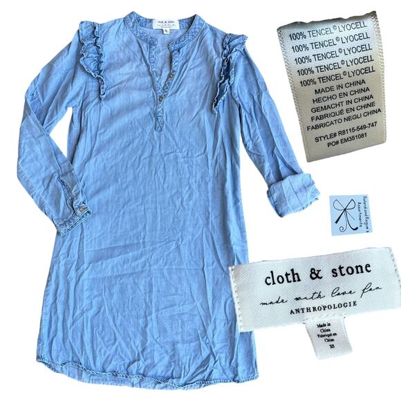 Cloth & Stone x Anthropologie Dress Sz XS - Picture 1 of 4